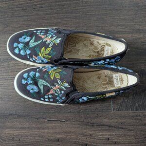 Keds rifle paper co platform shoes